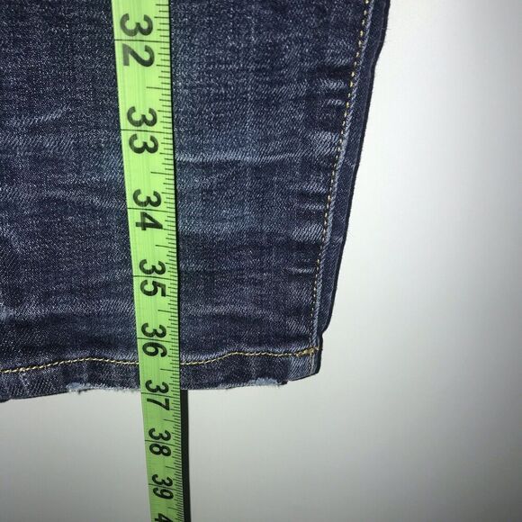 R13 Jeans Kate Skinny Howell Indigo Size 28 Denim Dark Blue Elast Drake Smart - Picture 15 of 16